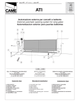 CAME ATI A3106 Owner's manual