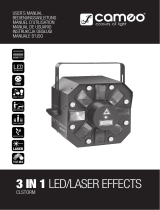 Cameo Storm LED/Laser Effekt User manual