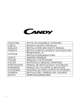 Candy 36900441 User manual