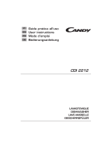 Candy CDI 2212 Owner's manual