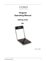Caso B5 Operating instructions