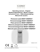 Caso Body Energy - 3415 Owner's manual