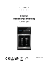 Caso Coffee 1ne Operating instructions