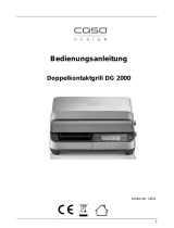 Caso CASO DG 2000 Operating instructions