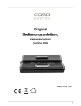 Caso FastVac 4004 Operating instructions