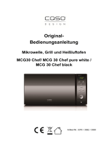 Caso MCG 30 chef black Operating instructions