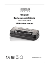 Caso VRH 490 advanced Operating instructions