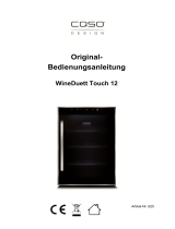 Caso WineDuett Touch 12 Operating instructions