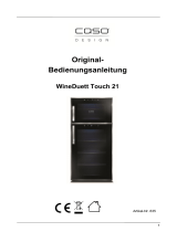 Caso WineDuett Touch 21 Operating instructions