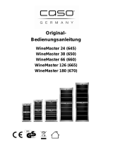 Caso WineMaster 126 Owner's manual