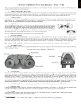 Celestron Electric Power Zoom Binocular (72121) User manual