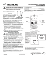 Chamberlain LiftMaster PR433-4 Owner's manual