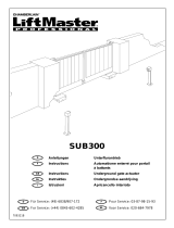 Chamberlain SUB300 / SUB 300K Owner's manual