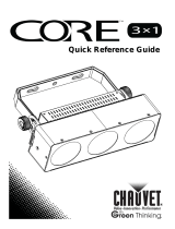 CHAUVET DJ Core 3×1 Reference guide