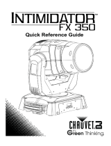 Chauvet FX 350 Reference guide