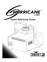 CHAUVET DJ Hurricane 1101 Quick start guide
