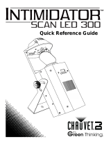CHAUVET DJ Intimidator Scan LED 300 Reference guide