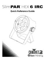 Chauvet SlimPAR HEX 6 IRC Quick start guide