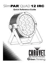 Chauvet SlimPAR QUAD 3 IRC Reference guide