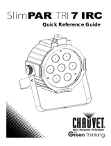 CHAUVET DJ SlimPAR Tri 7 IRC Reference guide
