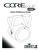 CHAUVET DJ COREpar 40 USB Reference guide