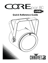 CHAUVET DJ COREpar 80 USB Reference guide