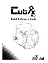 CHAUVET DJ Cubix 2.0 Reference guide