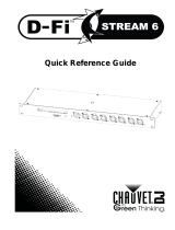 CHAUVET DJ D-Fi Stream 6 Reference guide
