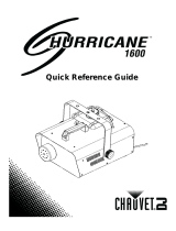 CHAUVET DJ Hurricane 1600 Reference guide