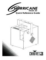 Chauvet Hurricane Haze 2D Reference guide