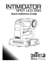 CHAUVET DJ Intimidator Spot LED 250 Reference guide