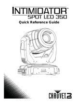 CHAUVET DJ Intimidator Spot LED 350 Reference guide