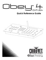 CHAUVET DJ Obey 4 D-Fi 2.4 User guide