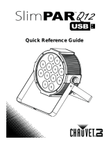 CHAUVET DJ SlimPACK Q12 USB Reference guide