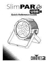 CHAUVET DJ SlimPAR Q6 USB Reference guide