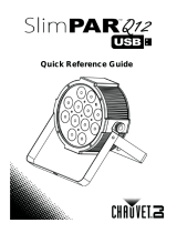 CHAUVET DJ SlimPAR Q12 USB Reference guide