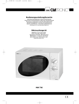 Clatronic MWG 738 E User manual