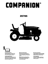 COMPANION 25785 Owner's manual