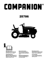 COMPANION 25786 Owner's manual