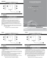 Conceptronic C4PUSB2 User manual