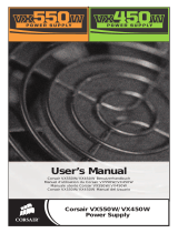 Corsair VX450W User manual