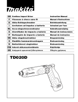 Makita TD020D User manual