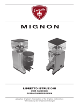 Crem Coffee Mignon Operating instructions