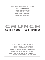 Audio Design GRUNCH GTi4100 User manual