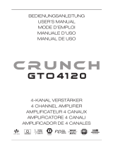 Crunch GTO4120 User manual