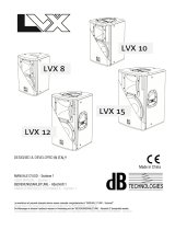 dB Technologies LVX 12 User manual