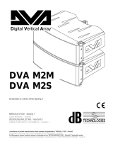dBTechnologies DVA M2M+DVA M2S Owner's manual