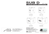 dBTechnologies SUB 28D Owner's manual