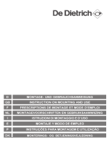 De Dietrich DHD466XP1 Owner's manual
