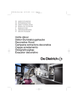 De Dietrich DHD556XE1 Owner's manual